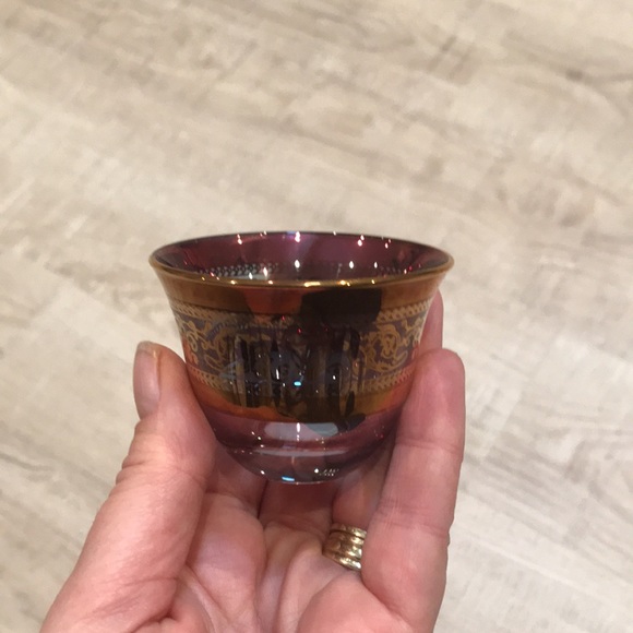 Italian “Timon” Crystal Glasses - Picture 3 of 5